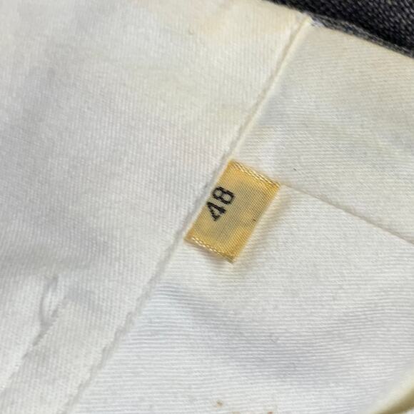 LUCIANO BARBERA Size 38 Regular Brown Plaid Wool Notch Lapel Pleated Suit - Picture 12 of 15